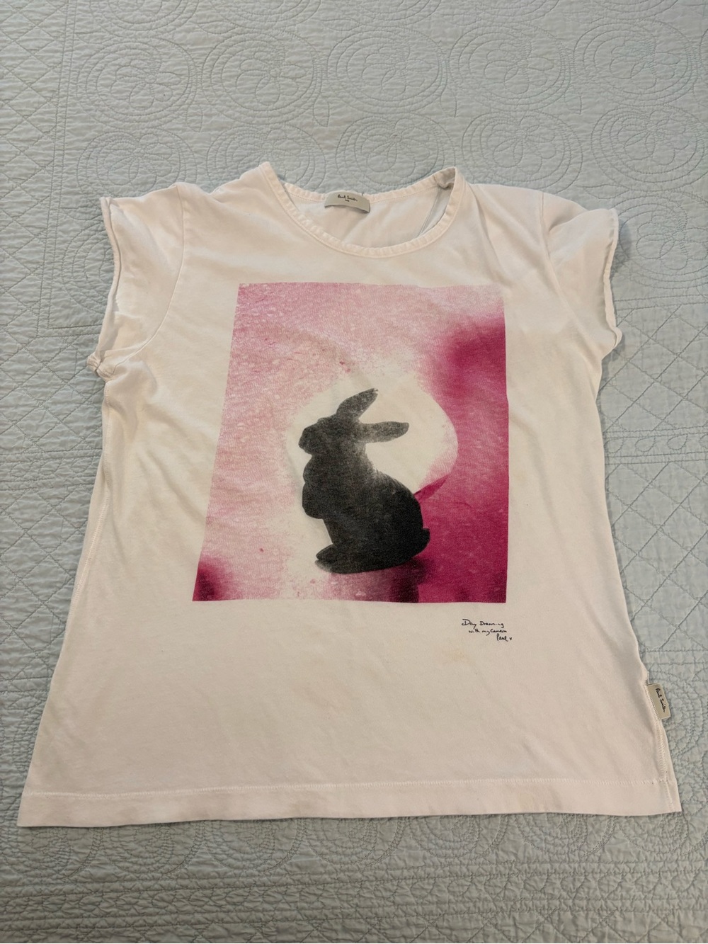 Paul Smith rabbit silhouette t-shirt. Size large.